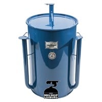 Gateway Drum Smoker - Glans Blauw - Logo Plate