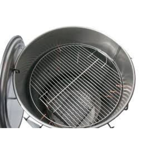 Gateway Drum Smokers Gateway Drum Smoker - Glans Grijs/charcoal - Logo Plate