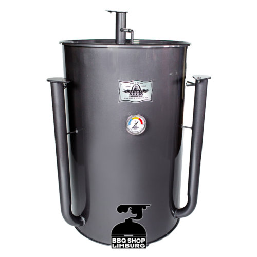 Gateway Drum Smokers Gateway Drum Smoker - Glans Grijs/charcoal - Logo Plate