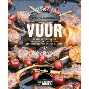 Steven Raichlen VUUR BBQ boek van Steven Raichlen