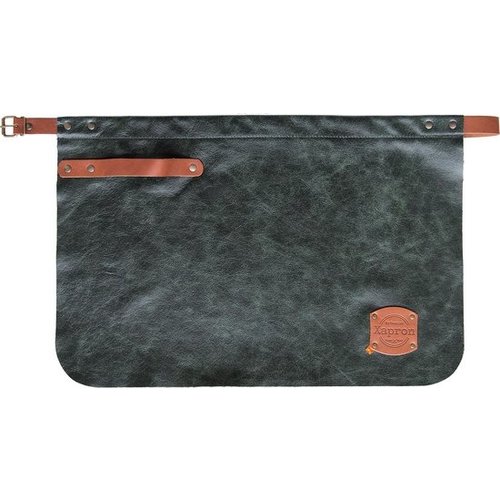 Xapron Xapron Lederen schort kort New York Green (One Size) Xapron Xapron Lederen schort kort New York Green (One Size)