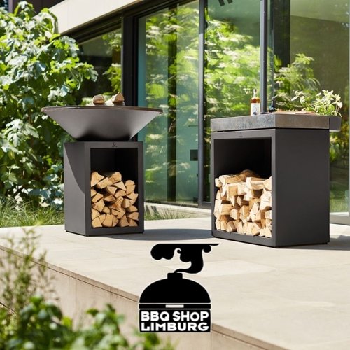 Ofyr OFYR Classic Storage Black 100cm - vuurschaal