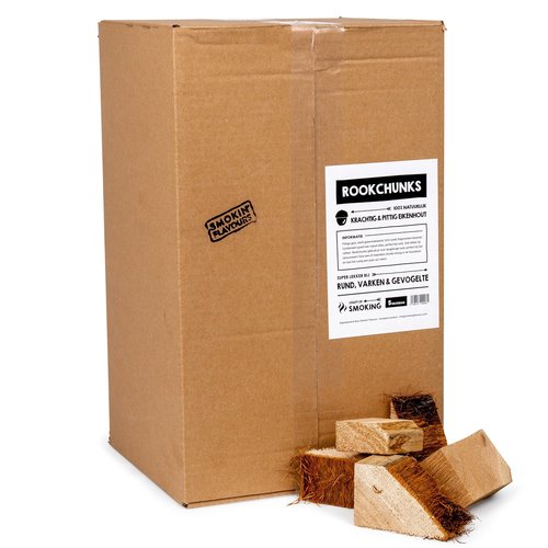 Smokin' Flavours Smokin flavours chunks 5kg - diverse soorten rookhout Smokin' Flavours Smokin flavours chunks 5kg - diverse soorten rookhout