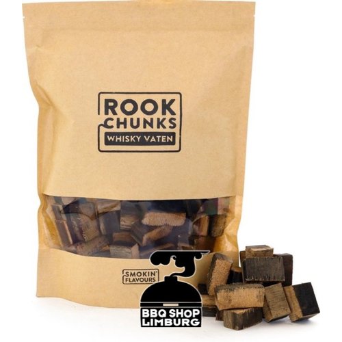 Smokin' Flavours Smokin’ Flavours Rookhout Chunks Whiskey Smokin' Flavours Smokin’ Flavours Rookhout Chunks Whiskey