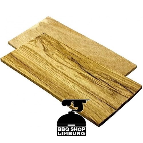 Smokin' Flavours Smokey Olive wood BBQ plank 22x110x0,8cm 2st