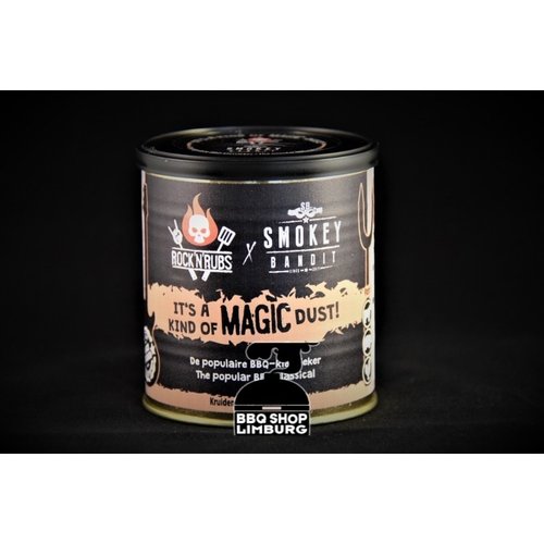 Rock'n rubs Rock'n rubs - It's a kind of MAGIC dust- BBQ rub - 170g Rock'n rubs Rock'n rubs - It's a kind of MAGIC dust- BBQ rub - 170g