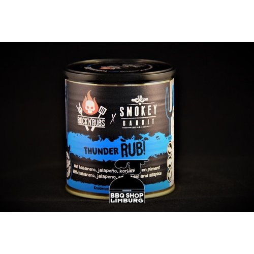 Rock'n rubs Rock'n rubs - thunder rub- BBQ rub -140g Rock'n rubs Rock'n rubs - thunder rub- BBQ rub -140g