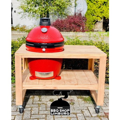 BBQ Tafel Kamado Joe Classic II + Douglas BBQ tafel 120x80x90 BBQ Tafel Kamado Joe Classic II + Douglas BBQ tafel 120x80x90