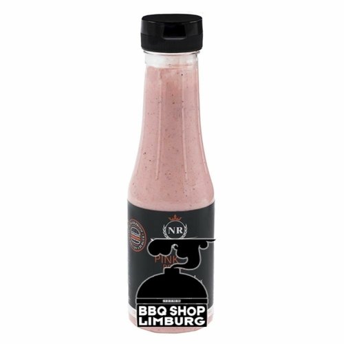 No Rubbish No Rubbish Pink Revenge BBQ Saus 350ml No Rubbish No Rubbish Pink Revenge BBQ Saus 350ml