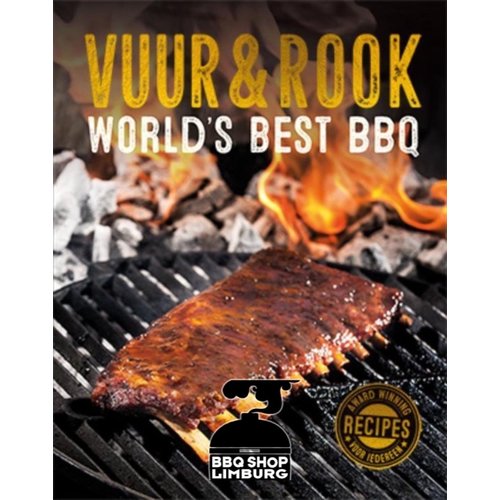 Lantaarn Vuur & Rook World's best BBQ boek