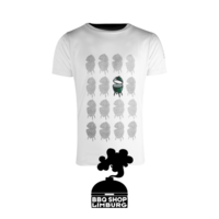 Big Green Egg T-shirt The Evergreen  wit - Medium -