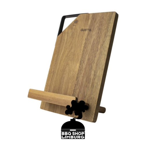 Gusta - Grillin & Chillin Gusta Tablet en Kookboek standaard Acacia Gusta - Grillin & Chillin Gusta Tablet en Kookboek standaard Acacia