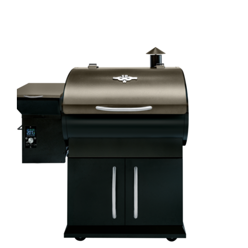 Vol-automatische BBQ smokers gestookt op houtpellets