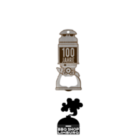 Petromax Flesopener  en Sleutelhanger 100jaar editie.