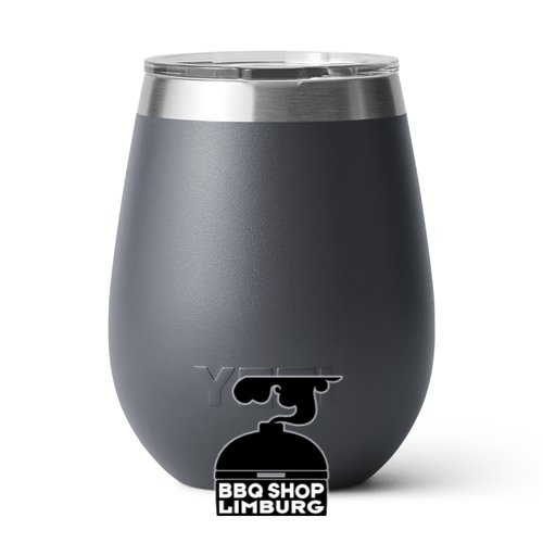 Yeti Yeti - Rambler 10oz Wine Tumbler - Charcoal