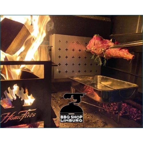 Home Fires Braais Home fires - Single Skewer spiesenHome fires - Asado backplane - achterwand voor horizontale spiesen