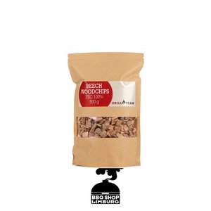 Grill Team Grill Team rookhout snippers - Beuk- 500g