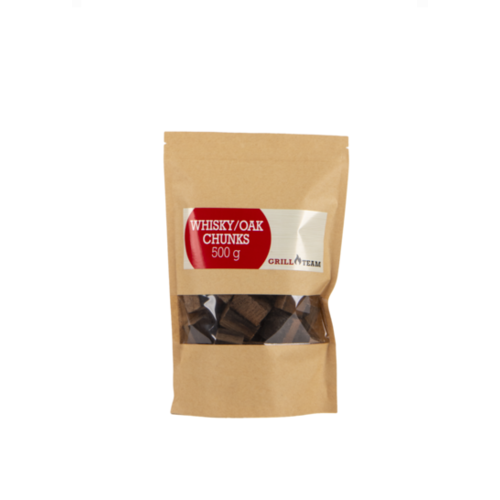 Grill Team Grill Team rookhout chunks - Whisky/Eik - 500g