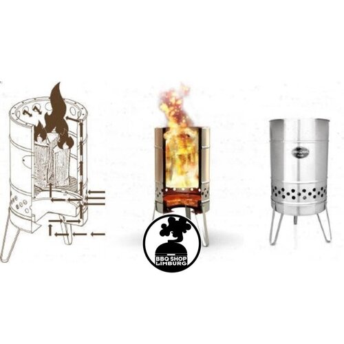 Feuermeister Feuerhand Pyron Combi deal - Vuurton - Grillrooster & Fireplate