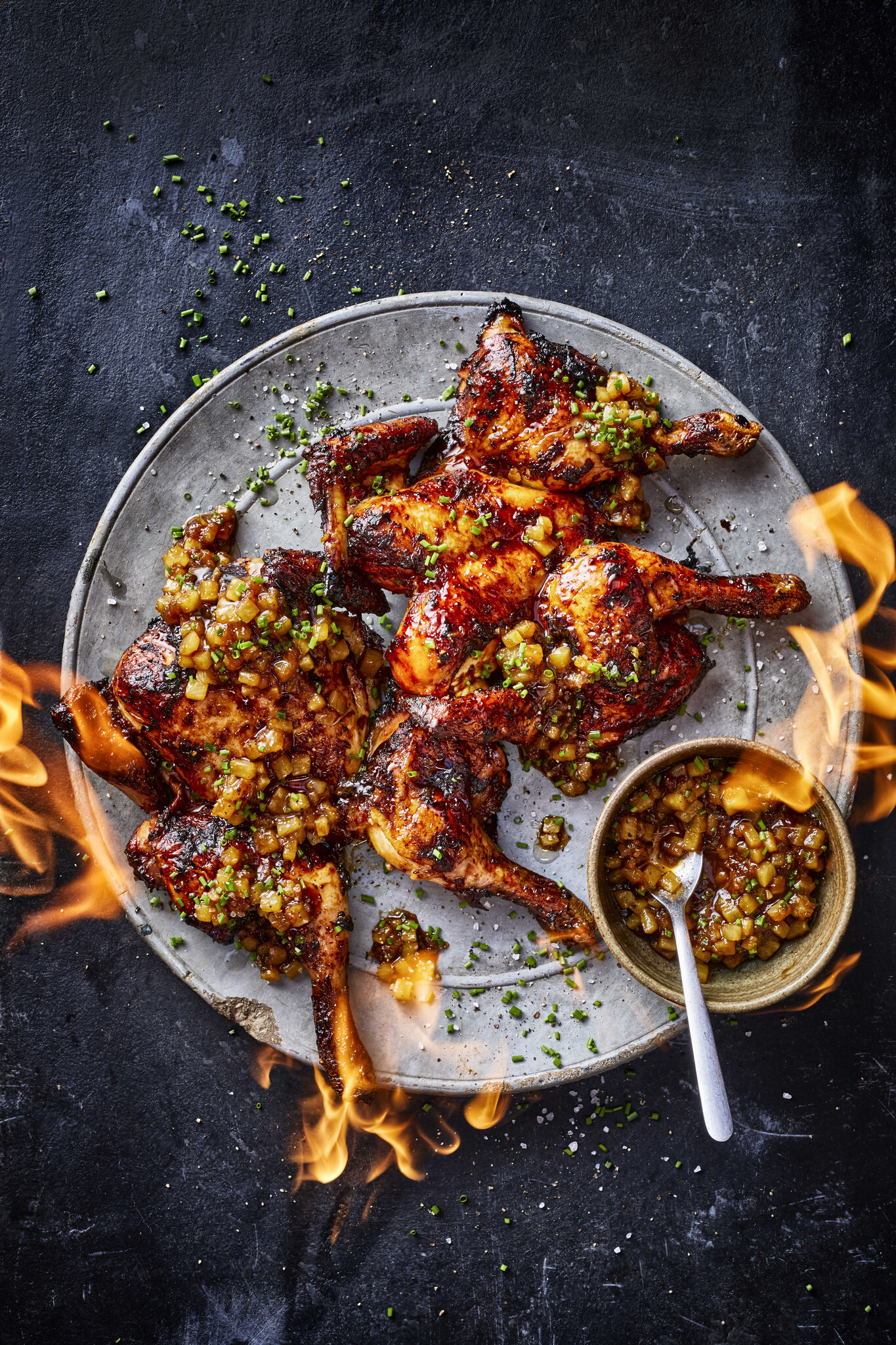 HULI HULI CHICKEN uit het boek BBQ SNACK ATTACK door Jord Althuizen 