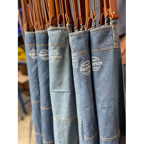 Stevige schorten van denim en canvas voor pit masters en grill chicks