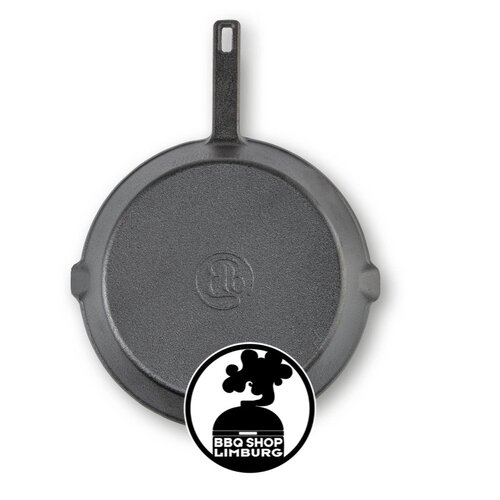 Gusta - Grillin & Chillin Gusta gietijzeren skillet rond 26cm met steel - Herman