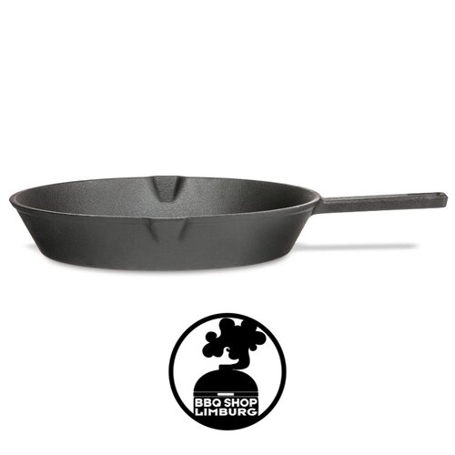 Gusta - Grillin & Chillin Gusta gietijzeren skillet rond 26cm met steel - Herman