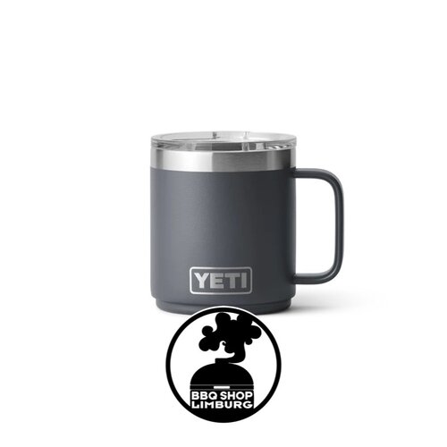 Yeti Yeti - Rambler 10oz Mug - Charcoal - Antraciet