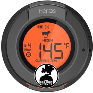 HerQs HerQs Connected Digital Dome Thermometer