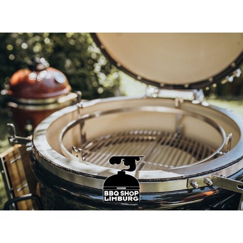 Monolith grills Monolith Le Chef kamado in Rood, met onderstel.