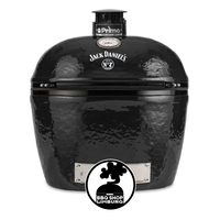 Primo Oval X-Large 400 Houtskool Grill Jack Daniels Editie Stand alone