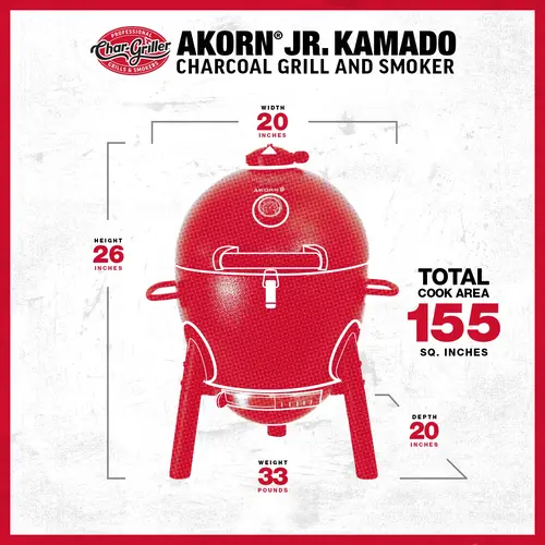 Char-Griller Char-Griller - Akorn Junior Grill & Smoker