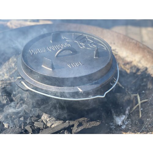 Valhal Dutch Oven Braadpan Gietijzer 8 Liter