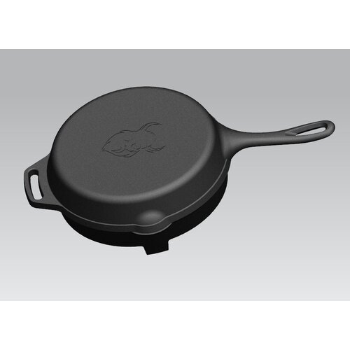 Valhal Skillet Gietijzer Deksel Ã¸ 25 cm met Grillpatroon