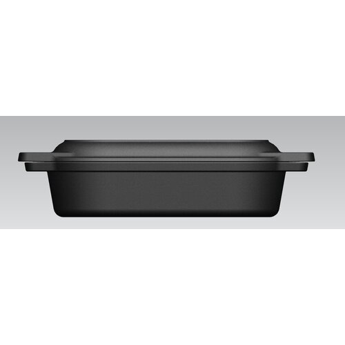 Valhal Dutch Oven Braadpan Gietijzer met Grill Deksel Ovaal 1 Liter