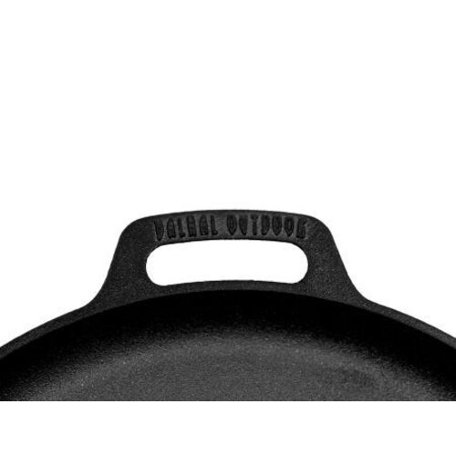 Valhal Skillet Plancha Gietijzer met Handgrepen 35 cm