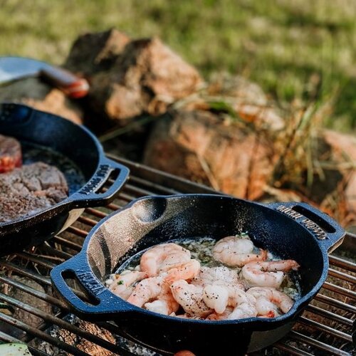 Valhal Skillet Gietijzer met Handgrepen 15 cm