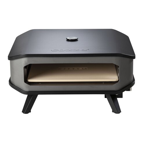 Cozze Pizza Oven Gas 17" met Thermometer en Pizzasteen 30 Mbar 5.0 KW