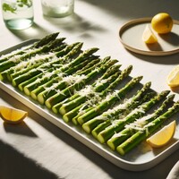 BBQ ASPERGE MET CITROEN EN PARMEZAAN