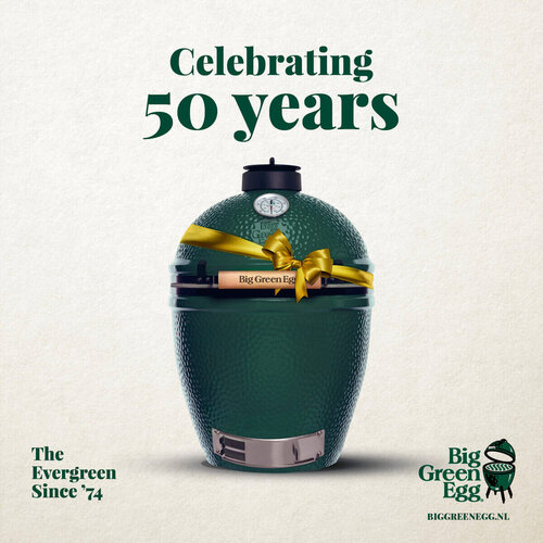Big Green Egg 50 jaar - Jubileum acties