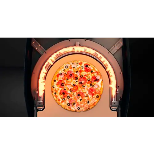Witt Witt Etna Fermo 16" - Gas Pizza oven - Graphite - antraciet (7,4kw)