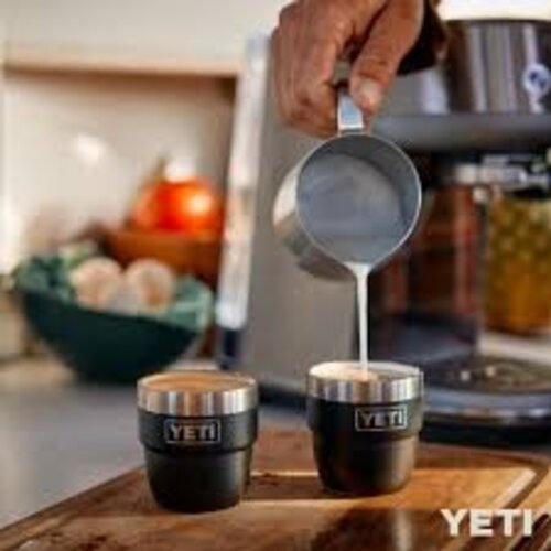 Yeti Yeti - Rambler 4oz Stapelbare espresso kopjes 2st - Zwart