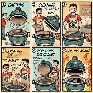 BBQ Hero Kamado onderhoudsbeurt