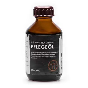 Monolith grills Monolith Heavy bamboo onderhoudsolie set 150ml Monolith grills Monolith Heavy bamboo onderhoudsolie set 150ml