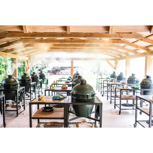 Bij Big Green Egg in Steenbergen