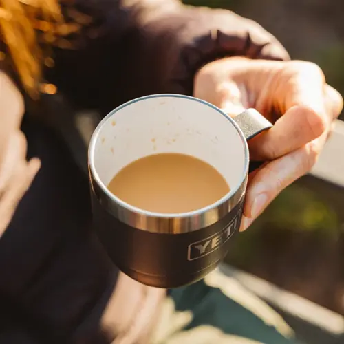 Yeti YETI Rambler Koffiekopjes 6oz – Dubbelwandige RVS espressomok, stapelbaar en supersterk – Wit