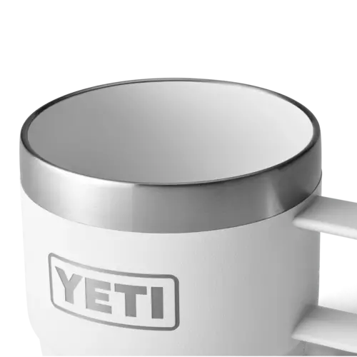 Yeti YETI Rambler Koffiekopjes 6oz – Dubbelwandige RVS espressomok, stapelbaar en supersterk – Wit