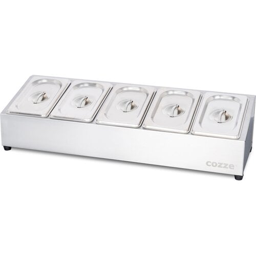 Ooni Cozze Topping Station – RVS ingrediëntenstation Ooni Cozze Topping Station – RVS ingrediëntenstation