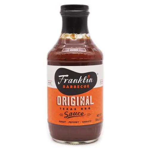 Franklin Barbecue Franklin Barbecue - Original BBQ Sauce - 510g Franklin Barbecue Franklin Barbecue - Original BBQ Sauce - 510g