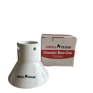 Grill Team Grill Team Beer Can Chicken sitter - keramisch